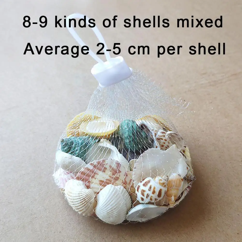 

100g Mixed Ocean Sea Shells Wedding Decor Beach Theme Party, Star Tanks, Seashells Home Fish Sea Decorations, V7J5