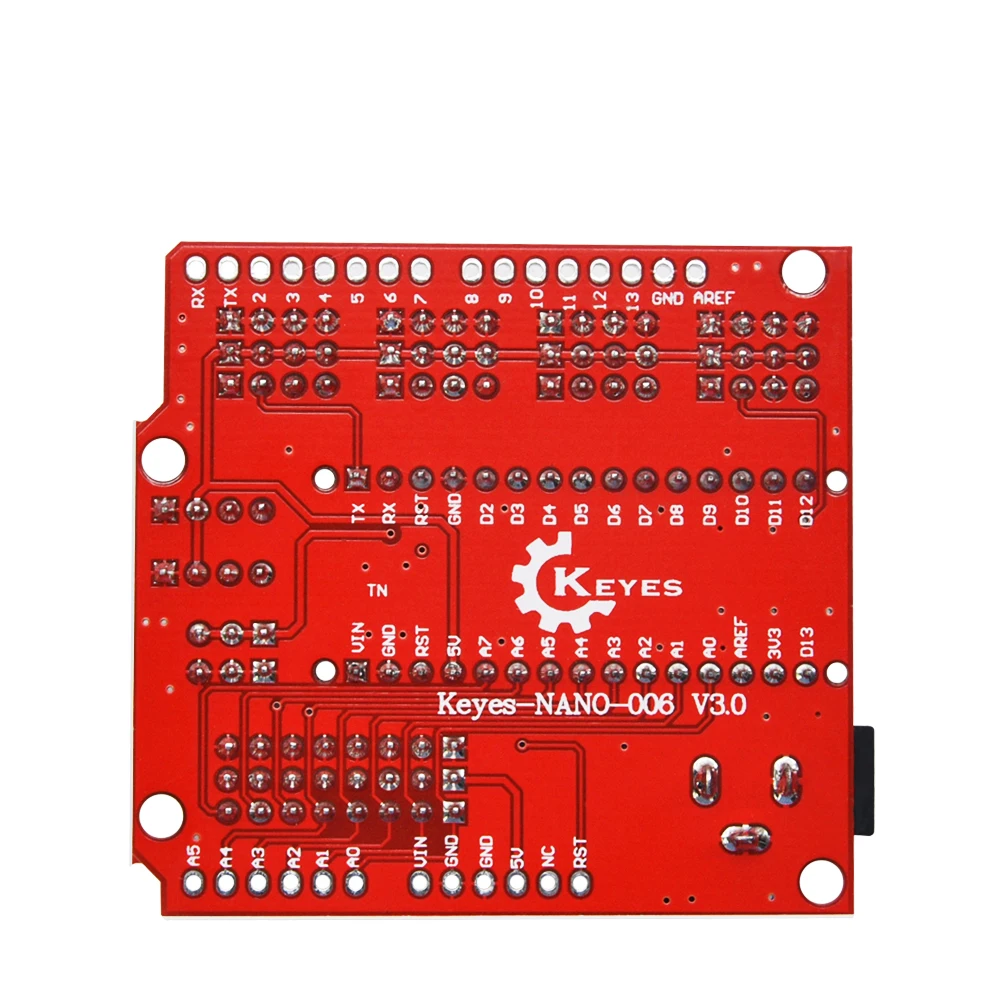 KEYES нано щит 328P I/O Плата расширения модуль для arduino Nano V3.0/Keyestudio