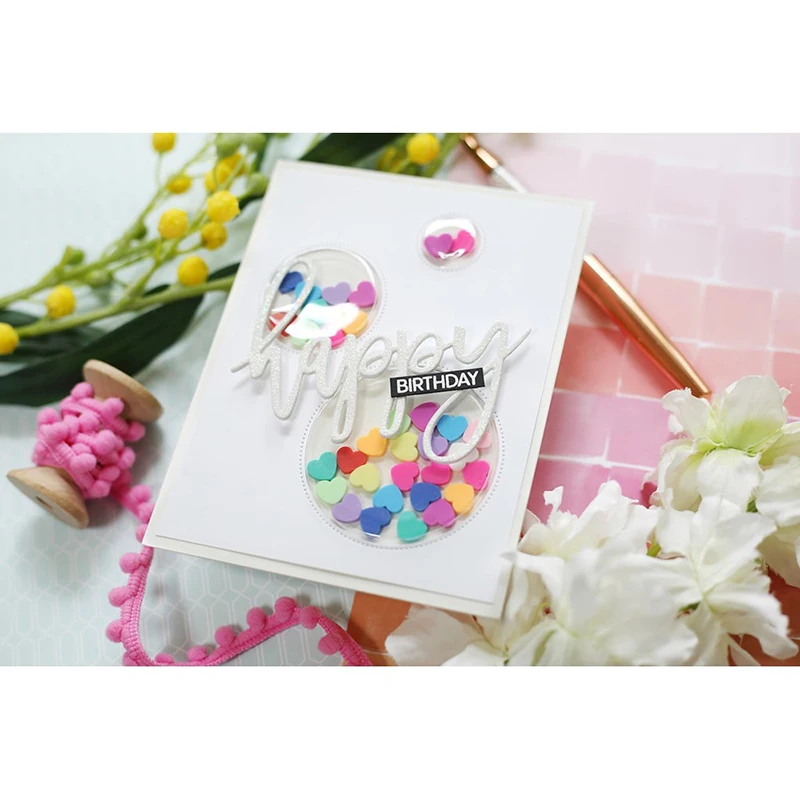 New Circle Round Nesting Metal Cutting Dies for DIY Crafts Handmade Christmas Festival Greeting Cards No Clear Stamps Sets 2021 | Дом и сад