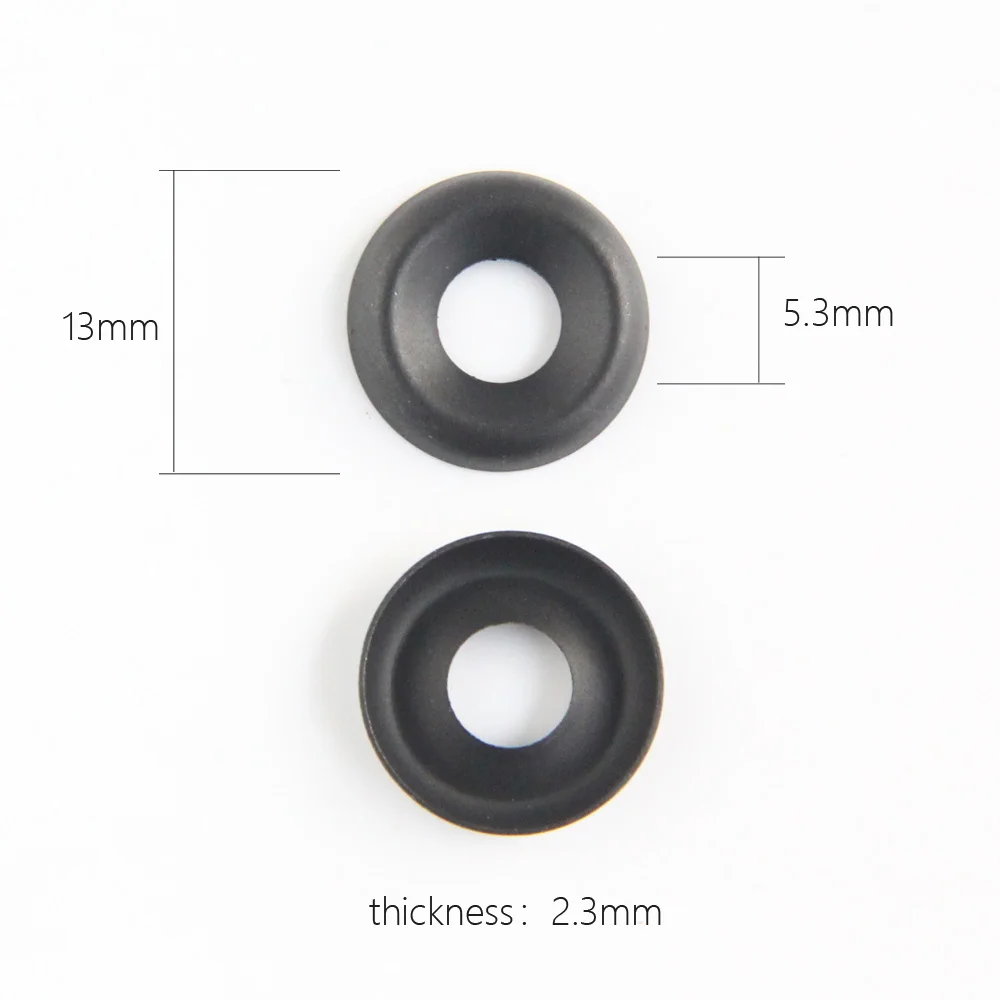 Шайба с потайной отделкой сталь черный оксид 24 шт. | Инструменты