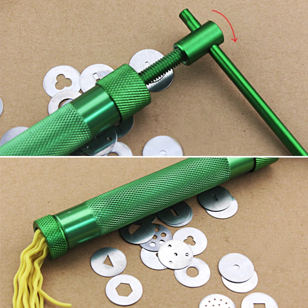 High Quality Green Clay Extruders Sculpture Machine Sugar Paste Extruder Fondant Cake Polymer Tool | Дом и сад