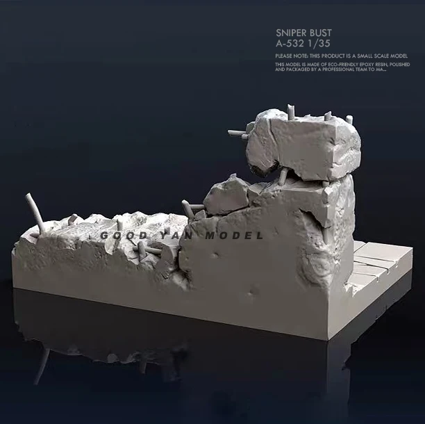 

1/35 Resin model kits figure colorless and self-assembled A-532