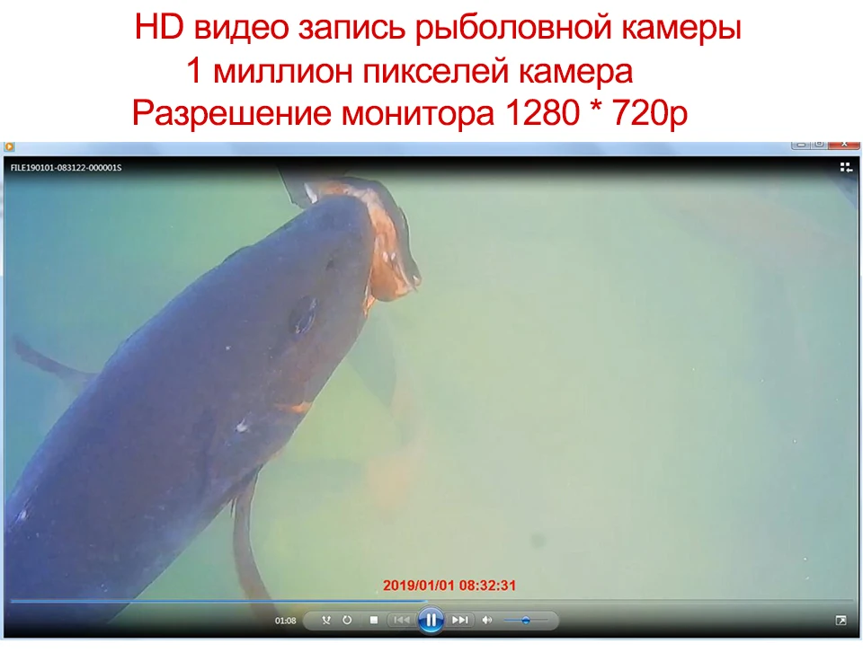 Erchang двойная лампа 24 светодиодный s " дюймов 15 м 1280*720 HD рыболокатор подводная камера 12 шт. инфракрасный светодиодный+ 12 шт. Белый светодиодный с DVR