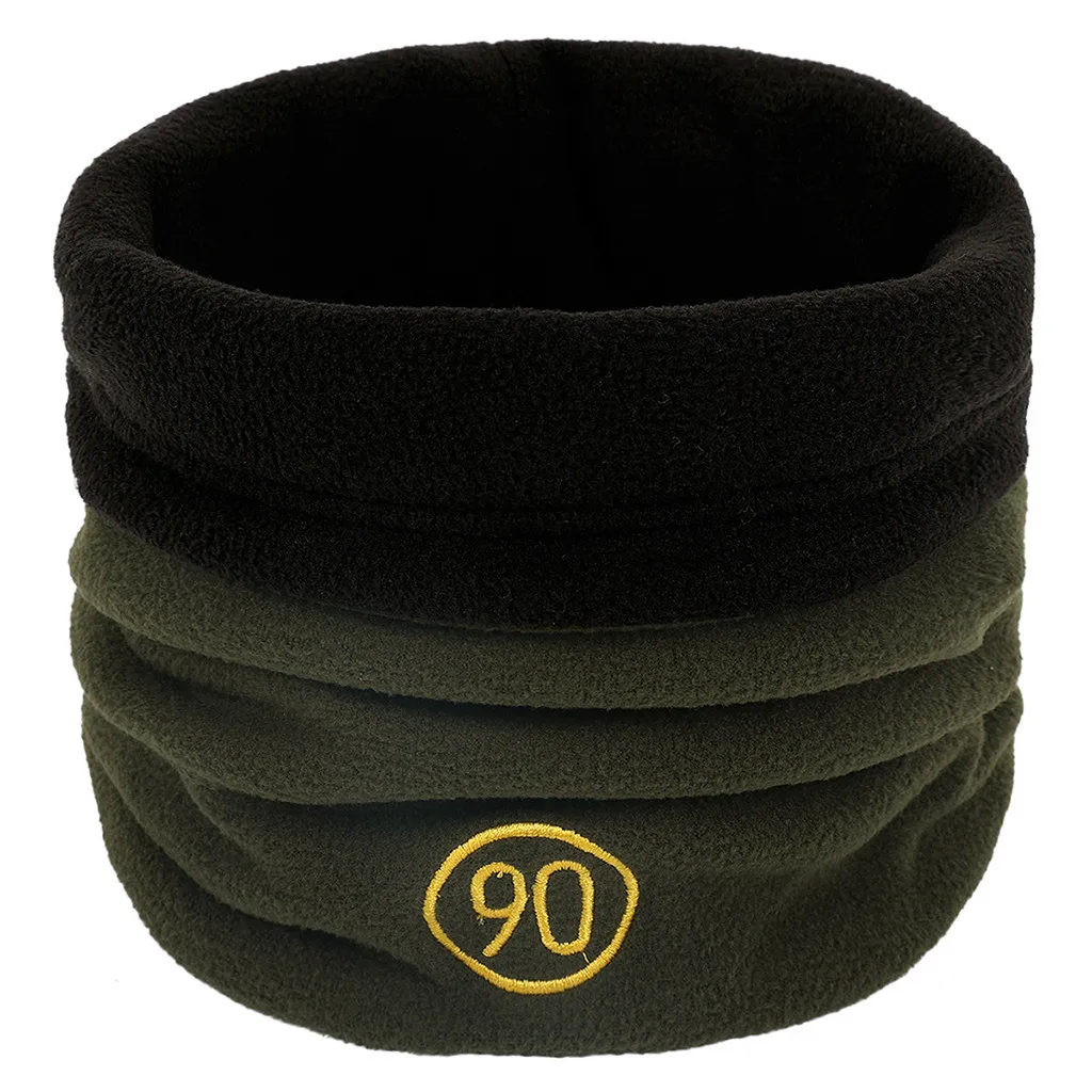 Модный мужской и вязаный брелок с мехом хомут шарф шарфы бархатный воротник шея