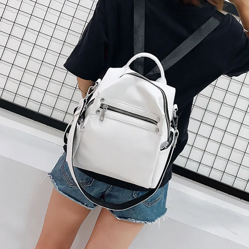 

SEETIC Fashion Women'S Leather Backpack Casual Women'S Backpack Bag 2021 PU Small Women'S Backpacks Bag Backpack For Women