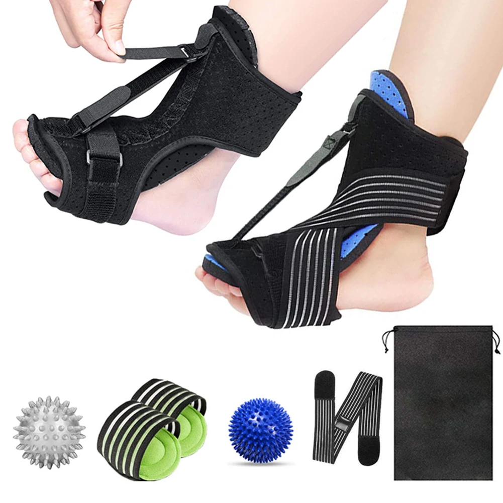 

Adjustable Plantar Fasciitis Night Splint Support Pain Relief Feet Care Tools Foot Drop Orthosis Stabilizer Brace Splint