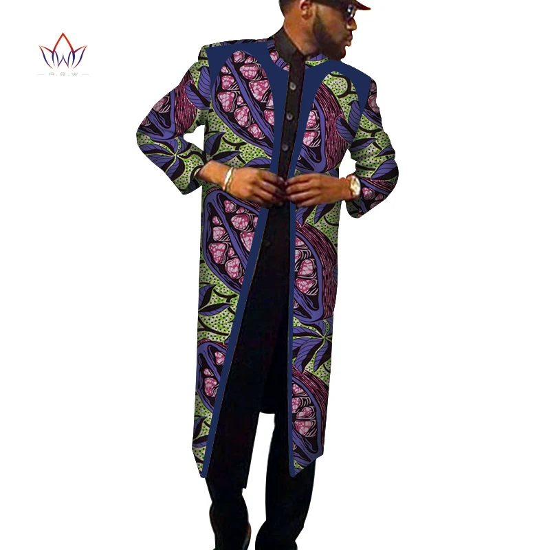 Новинка 100% хлопок Дашики африканская одежда мужские длинные рубашки Bazin Riche