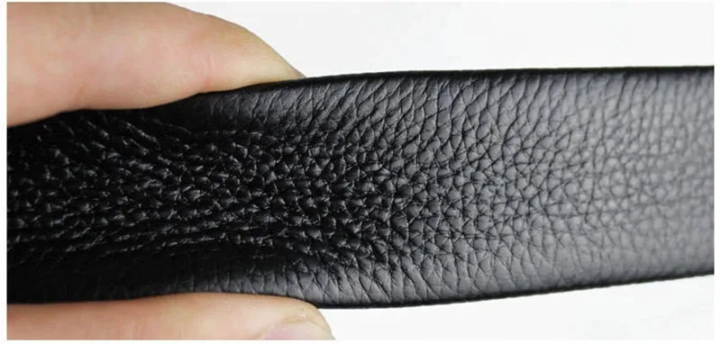 

Novelty Animal Buckle Cowskin Split Leather Black Belt Men Luxury Leather Jeans Belts For Man