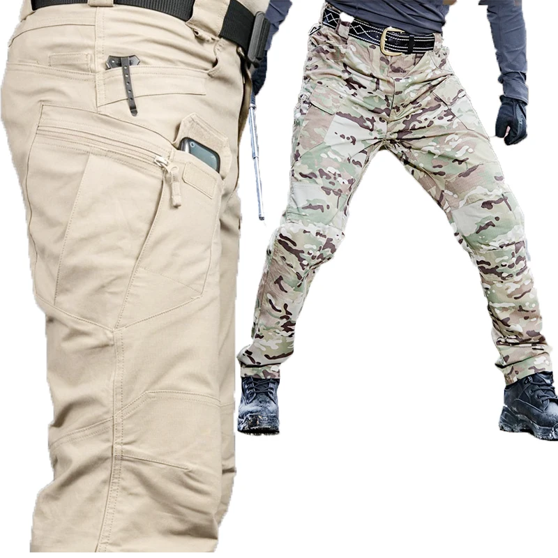 Брюки-карго мужские тактические уличная одежда в стиле милитари армии США