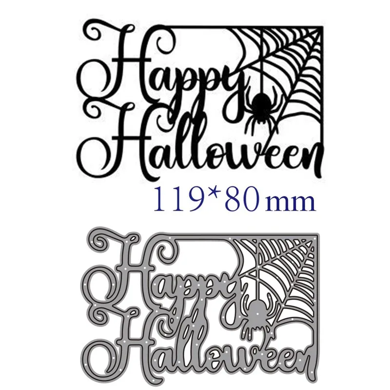 

Металлические штампы для вырезания форма для Хэллоуина украшение для скрапбукинга бумаги рукоделия ножа форма лезвие Дырокол трафареты шт...