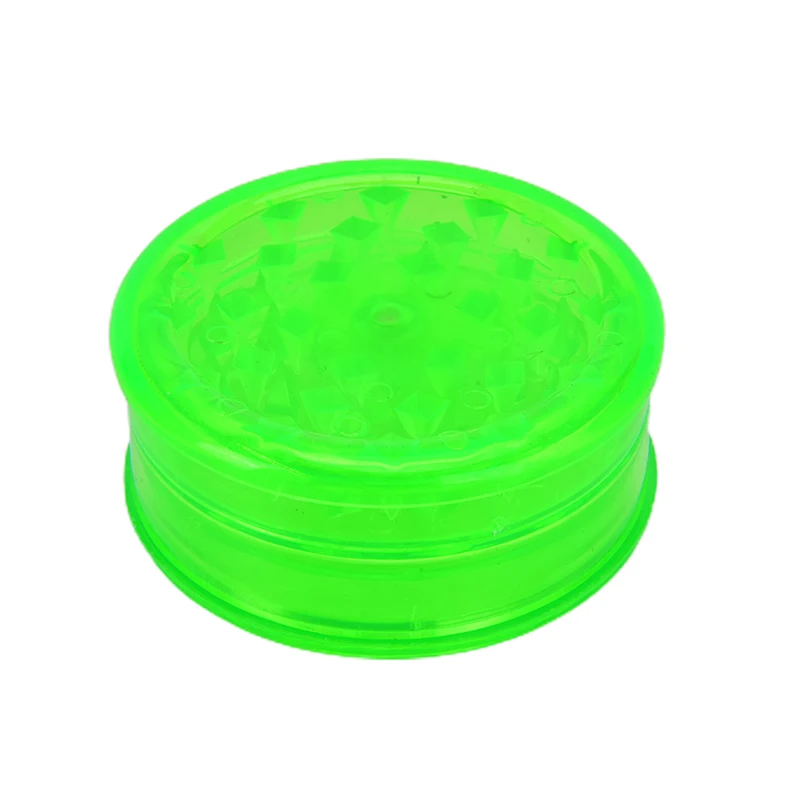 

Plastic Tobacco Grinder Leaf Herbal Herb Smoke Spice Crusher Hand Muller 3 Layer Smoking Accessories Color Random