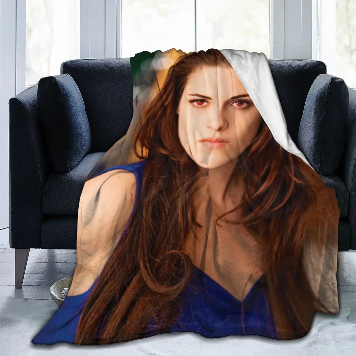 

Vampire bedroom decoration thermal blanket 3D printing blanket air conditioning quilt throwing bed sheet