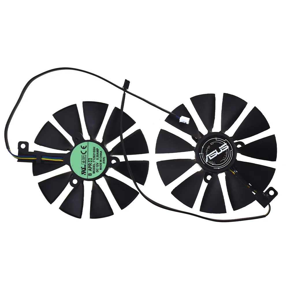 

For ASUS DUAL-RTX 2060-O6G 2070-O8G 2080-O8G 2080Ti-O11G Graphics Card Cooling Fan