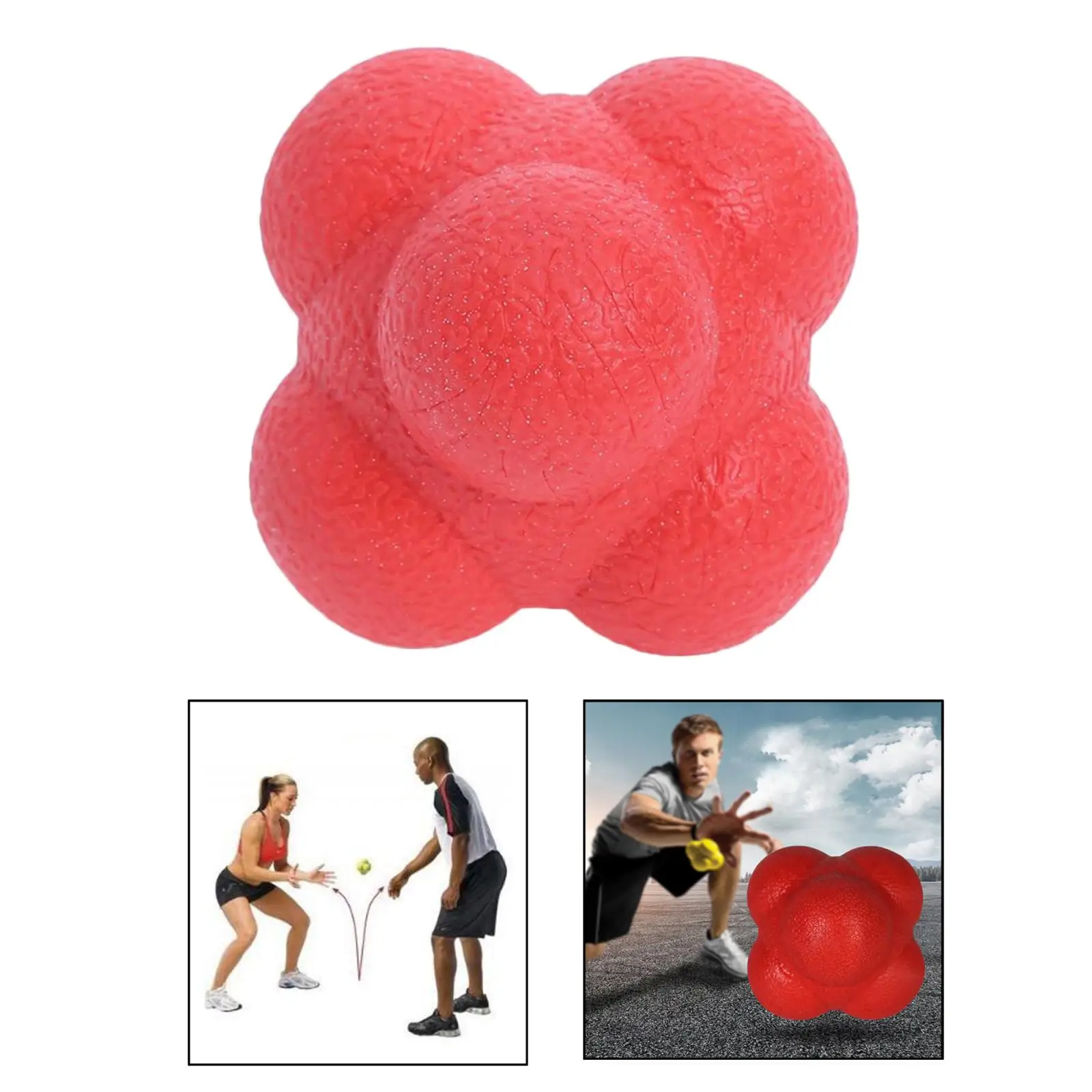 5.5cm Reaction Balls Agility Reflex Speed Training for Cricket Boxing Soccer | Fitness