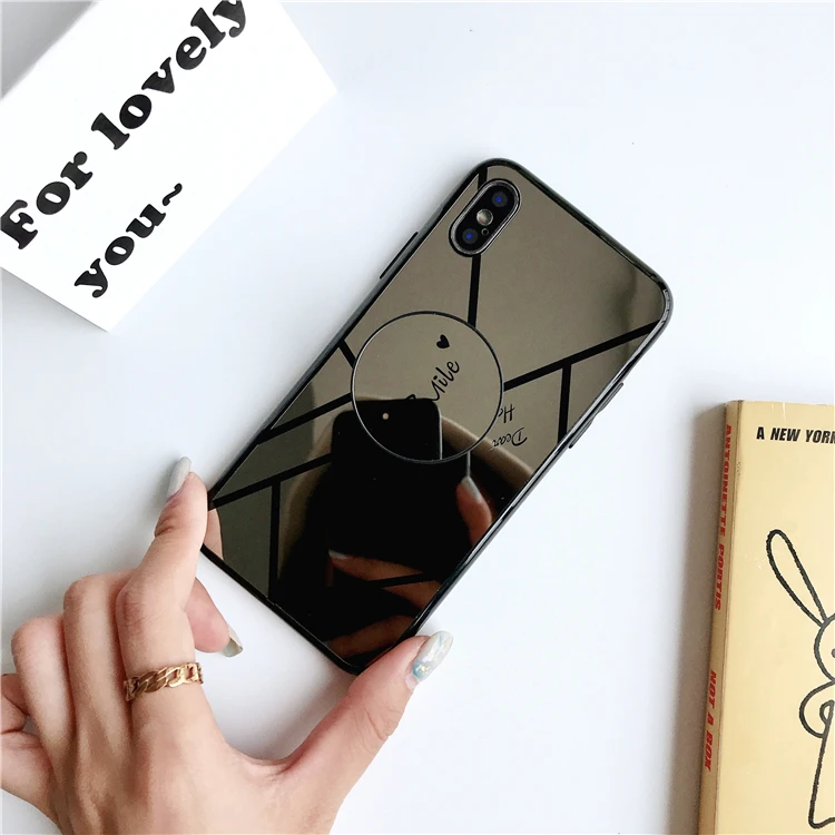 Крутая гладкая винно-красная зеркальная задняя крышка для iPhone 11pro Max X 6 6S 7 8 Plus пары Мягкий ТПУ чехол для телефона Fundas сумка