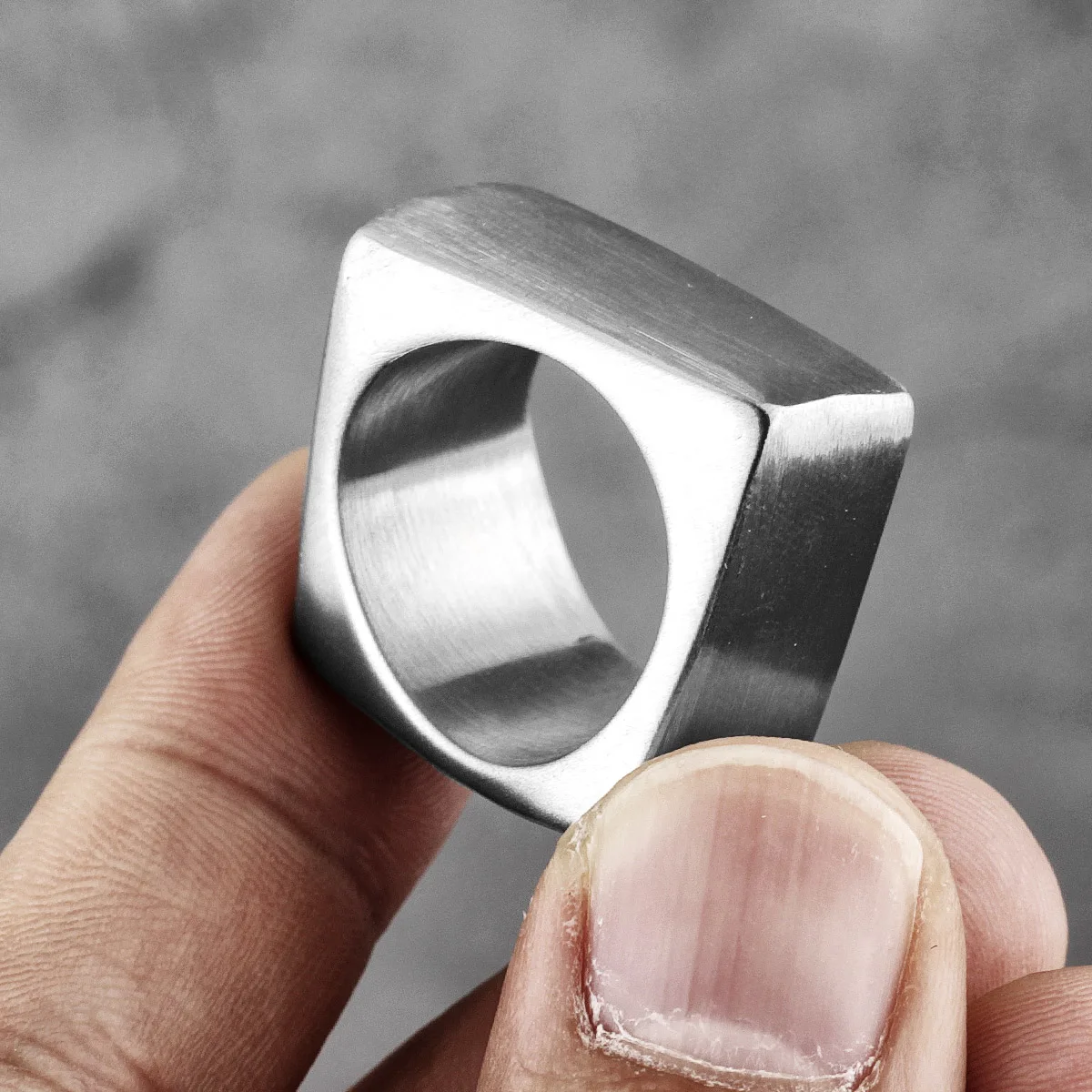 Мужские кольца из нержавеющей стали искаженного космоса Hyperbole Heavry, мужские кольца в стиле хип-хоп для парня, байкера, ювелирные изделия, креативный подарок, оптовая продажа