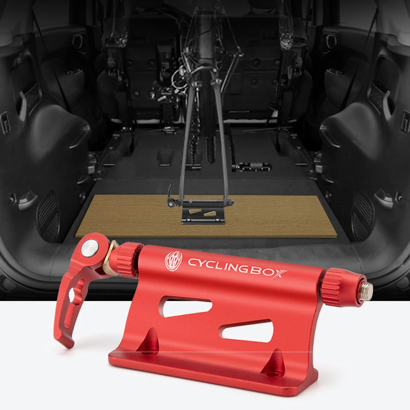 

Aluminum Alloy Bike Block Fork Mount Quick Release Bicycle Car Racks Carrier for Truck Trailer Road MTB Bike Bicycle Accessories