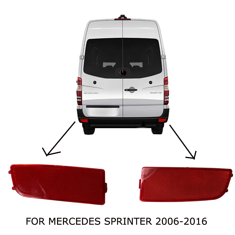 9068260040 9068260140 один комплект для Sprinter W906 2006 2016 отражатель заднего бампера|Абажуры| |