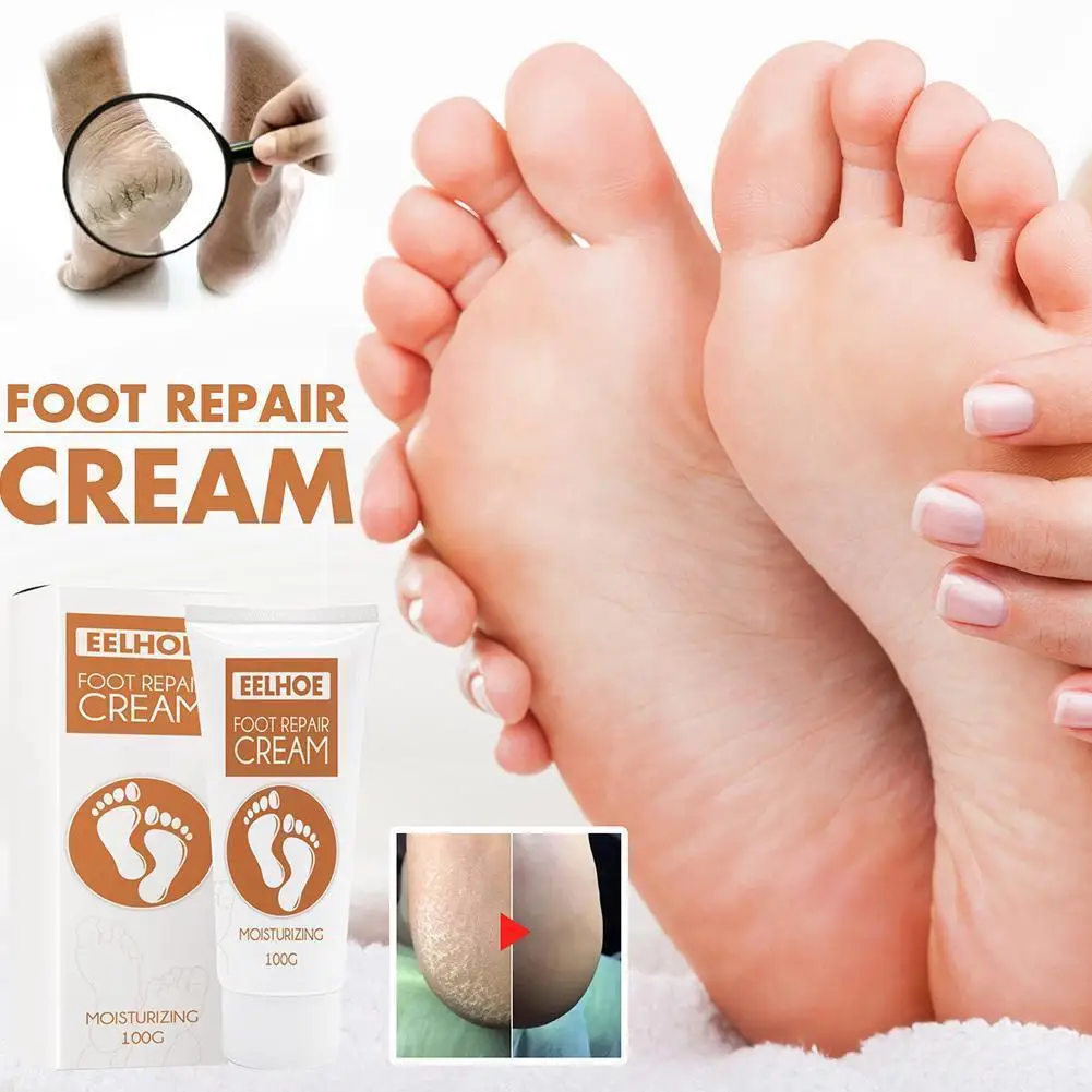 

Foot Care Cream Foot Scrub Exfoliates Dead Skin Callus Care Foot Moisturizing Remover Cream Repair A5v2