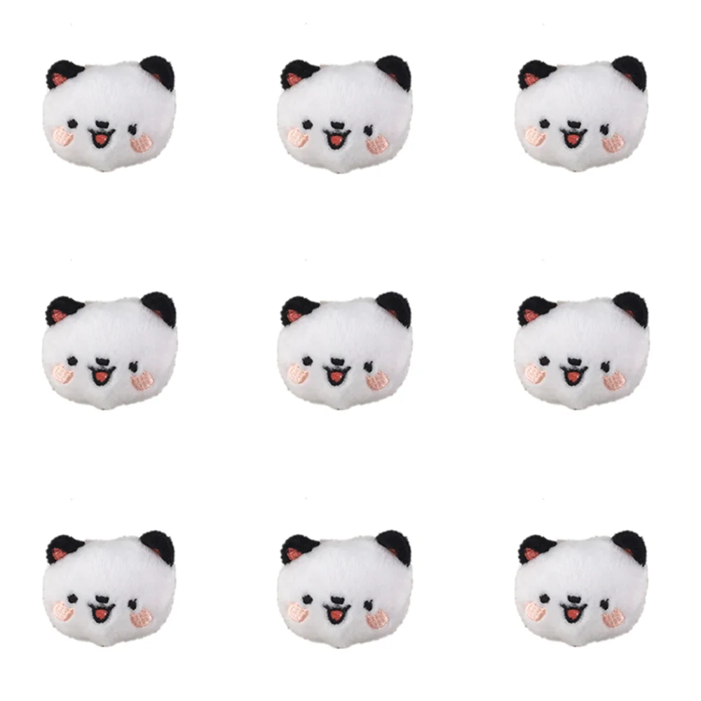 9 шт./лот 4 см плюшевый медведь мягкая игрушка кукла Маленькие аксессуары Панда и