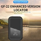 Мини-GPS GF22, автомобильный трекер в реальном времени, устройство защиты от потери, голосовое управление, локатор записи, Wi-Fi, LBS, GPS, A GPS, Pos-локатор