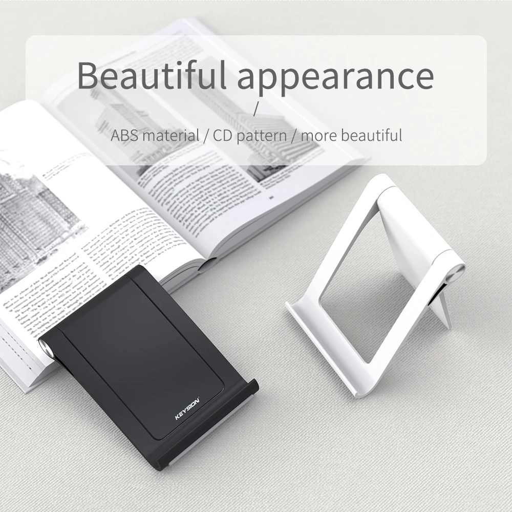 keysion live phone holder stand for iphone 12 13 pro 11 foldable mobile phone stand for samsung s21 desk tablet stand for xiaomi free global shipping