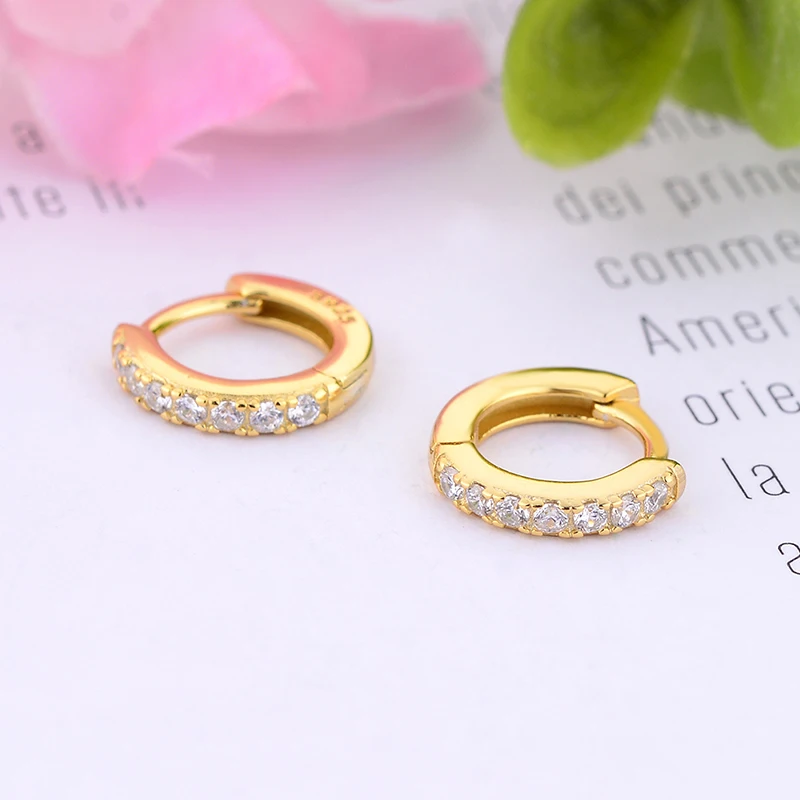 Серьги-кольца женские из серебра 925 пробы 2 цвета | Украшения и аксессуары