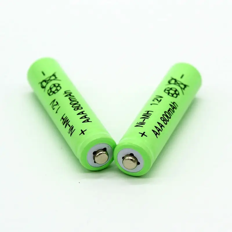 Ni-MH 800mAh 1,2 V аккумулятор сухой перезаряжаемый aaa-аккумулятор