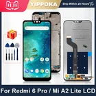 ЖК-дисплей 5,84 дюйма для Xiaomi Redmi 6 Pro, сенсорный экран с дигитайзером, запасные части для Xiaomi Mi A2 Lite, ЖК-дисплей M1805D1SG, оригинал