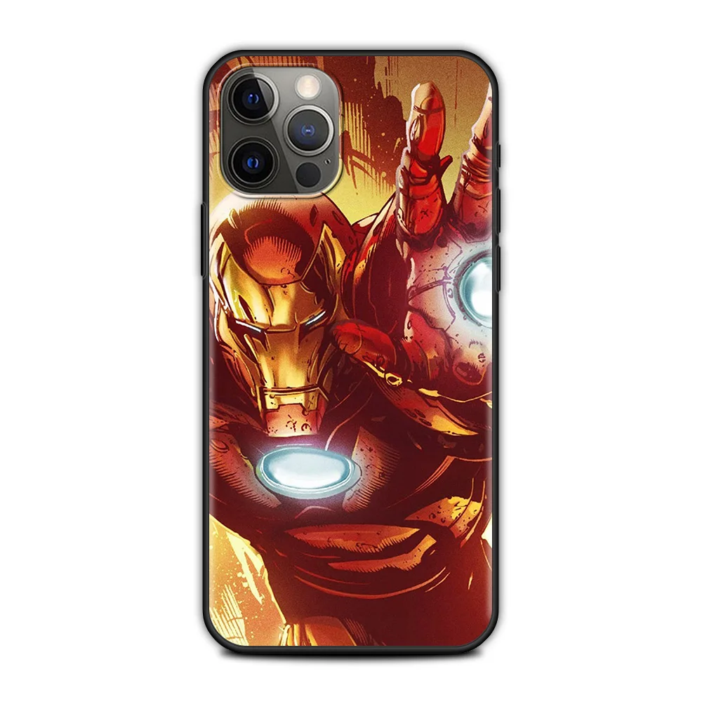 Чехол для iPhone 12 13 11 Pro Max Mini XS XR X 8 7 6s 6 Plus 5 5S SE 2020 силиконовый чехол | Мобильные