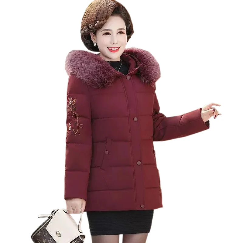 Зимняя куртка новые красивые женские парки повседневное пальто с капюшоном
