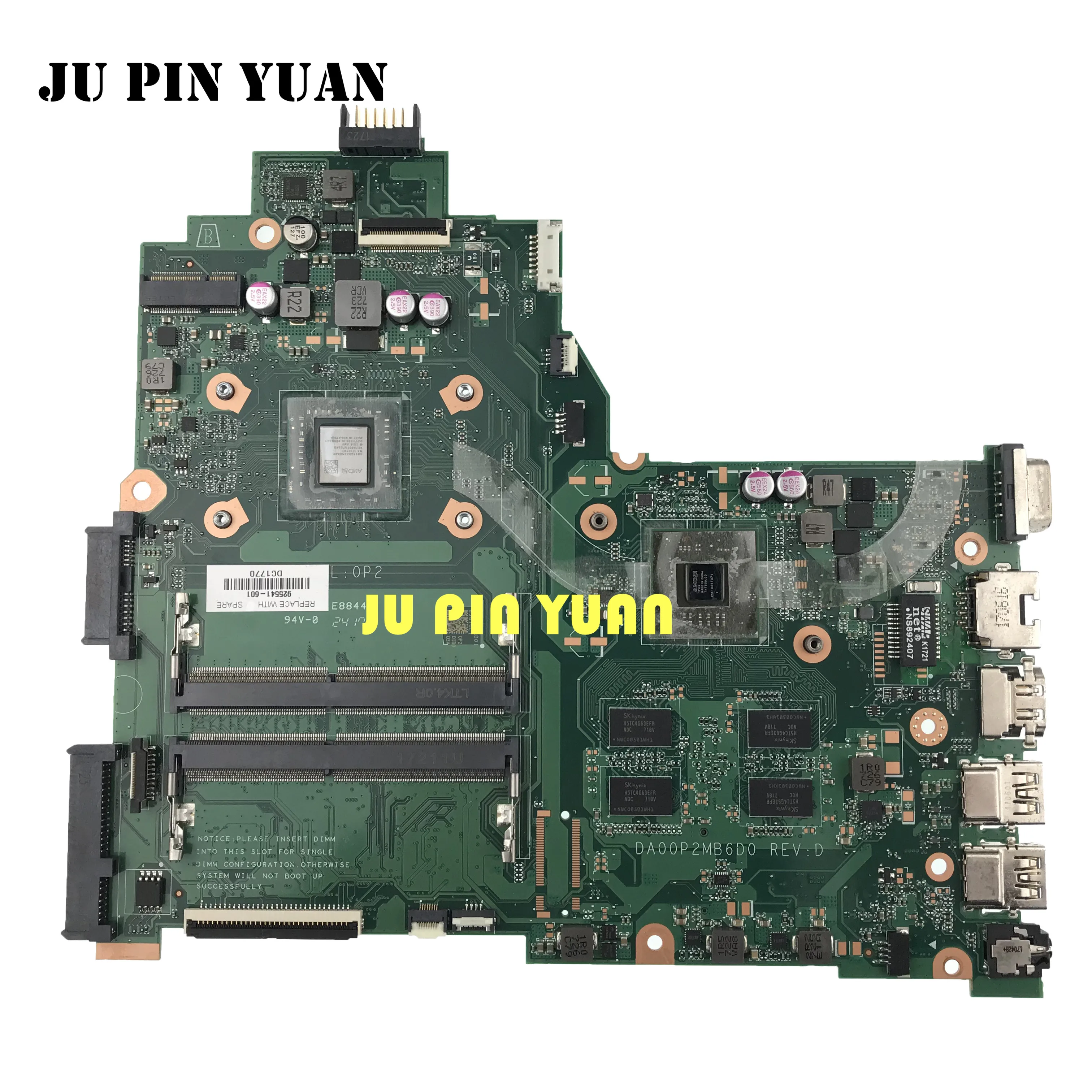 925541 601 001 для ноутбука hp 240 G6 14 BW материнская плата DA00P2MB6D0 с 520 2 Гб A9 9420 полностью