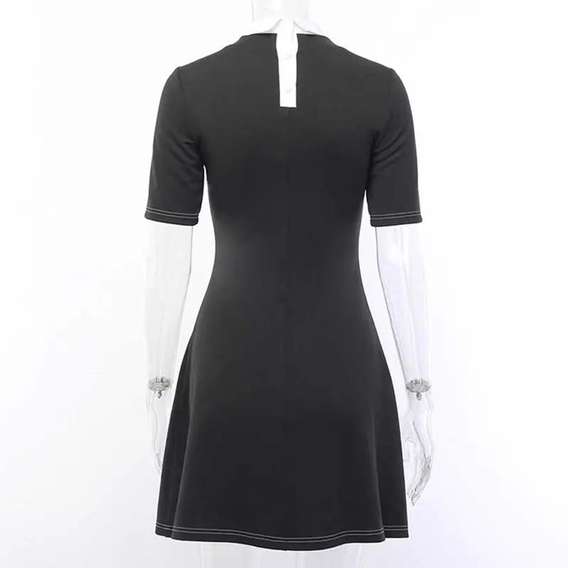 Готический панк Хэллоуин фестиваль Вечерние Платья повседневные милые Питер Пэн