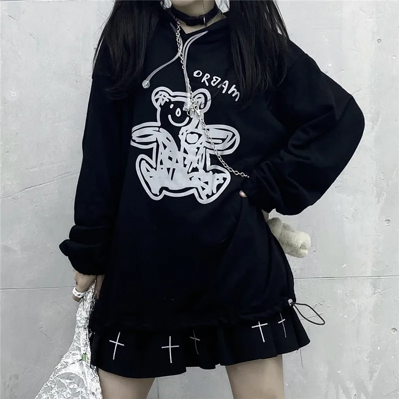 Women Pullovers Autumn Winter Oversized Hoodie Kawaii Clothes Women Sweetshirts Korean Fashion Harajuku Hoodie Streetwear Women