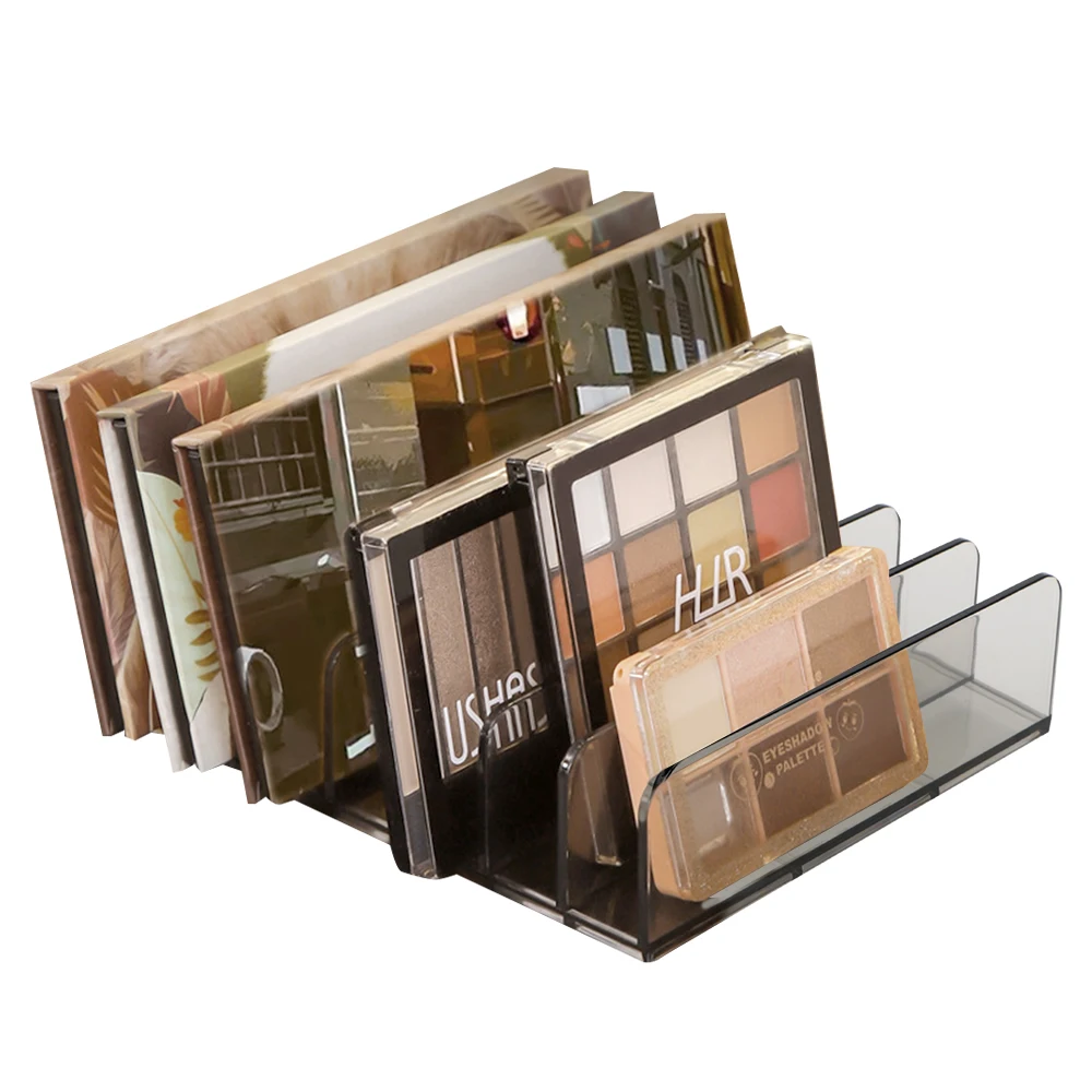 Коробка для хранения пудры торта палитры теней органайзер 7 ячеек коробка