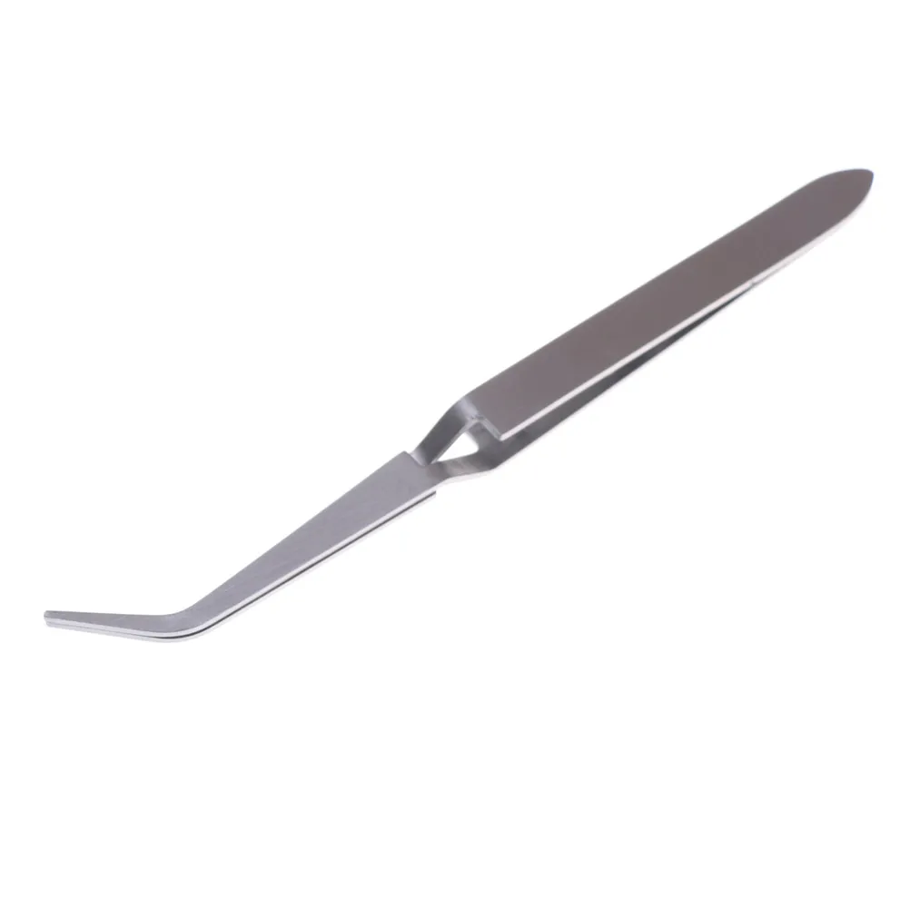 

Acrylic Nail Shaping Tweezers Cross Lock Stainless Steel Reverse Action Tweezer Maintenance Tools 15cm