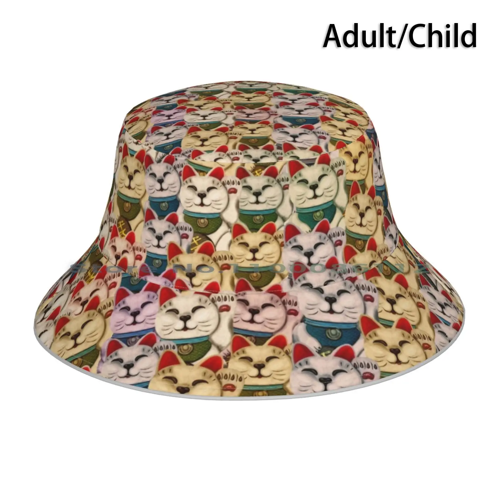 

Панама с кошачьими узорами, шляпа от солнца