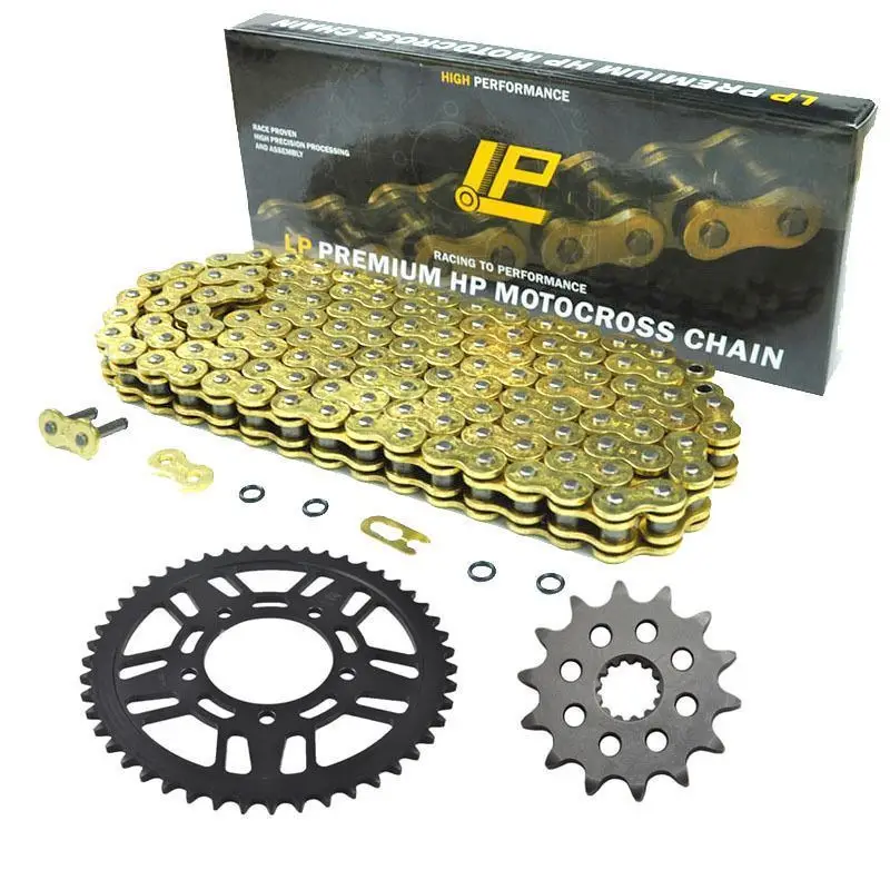 

520 Chain Motorcycle Front & Rear Carbon steel Sprocket Kit gear For Yamaha WR250 F-N 2001-2006 WR250 2008-2020 WR 250