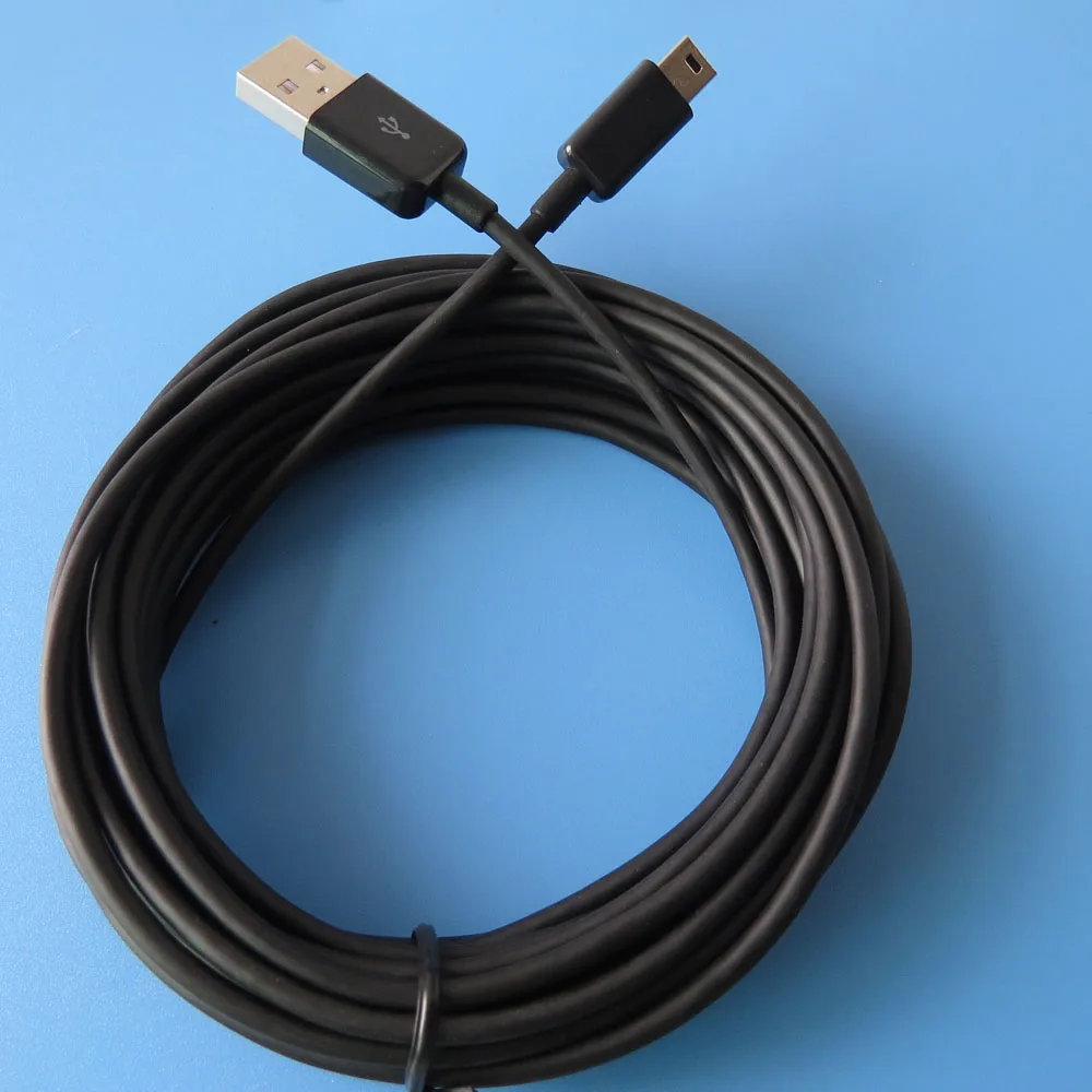 5 метров 16 футов мини USB кабель для синхронизации зарядки Тип A на контактов B Fr