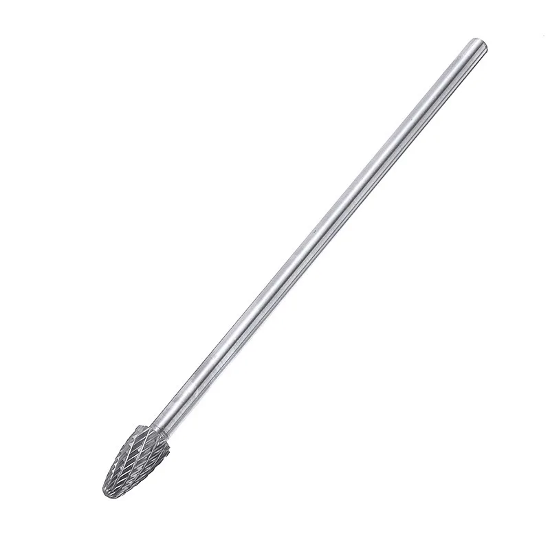 

1/4" Extra Long Rotary Burr Bit Tool Double Cut High Efficiency Power Tools Shank 6 inch Long Reach Double Cut Carbide Set