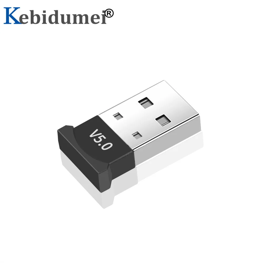 Bluetooth V5.0 адаптер Kebidumei беспроводной мини USB ключ приемник траммиттер для ноутбука