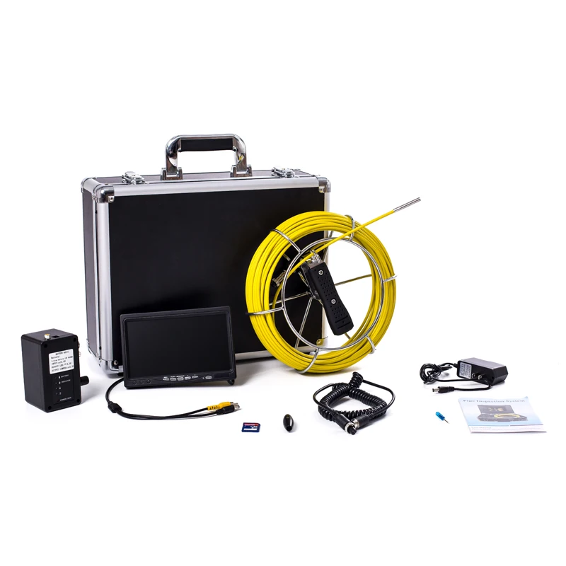 20 м Высокое качество кабель канализационная система наблюдения камера 7 дюймов с