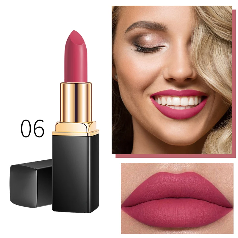 Фирменный матовый Увлажняющий блеск для губ, макияж, губная помада, водостойкая помада, матовые помады, макияж - Цвет: 6