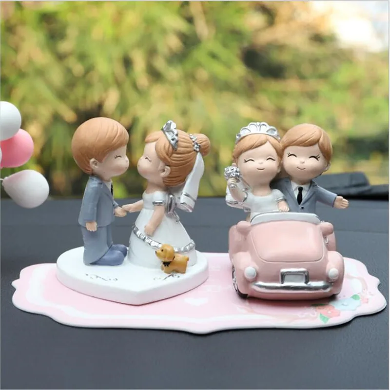 

New Velentine's Day Home Wedding Decoration Creative Cake Baking Car Interior Decoration Gift