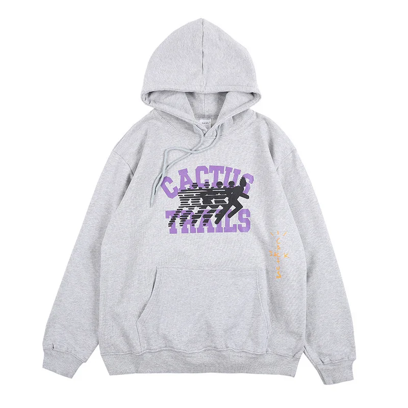 

Travis street fashion casual bodywear high street oversize character silhouette print hooded bodywear man