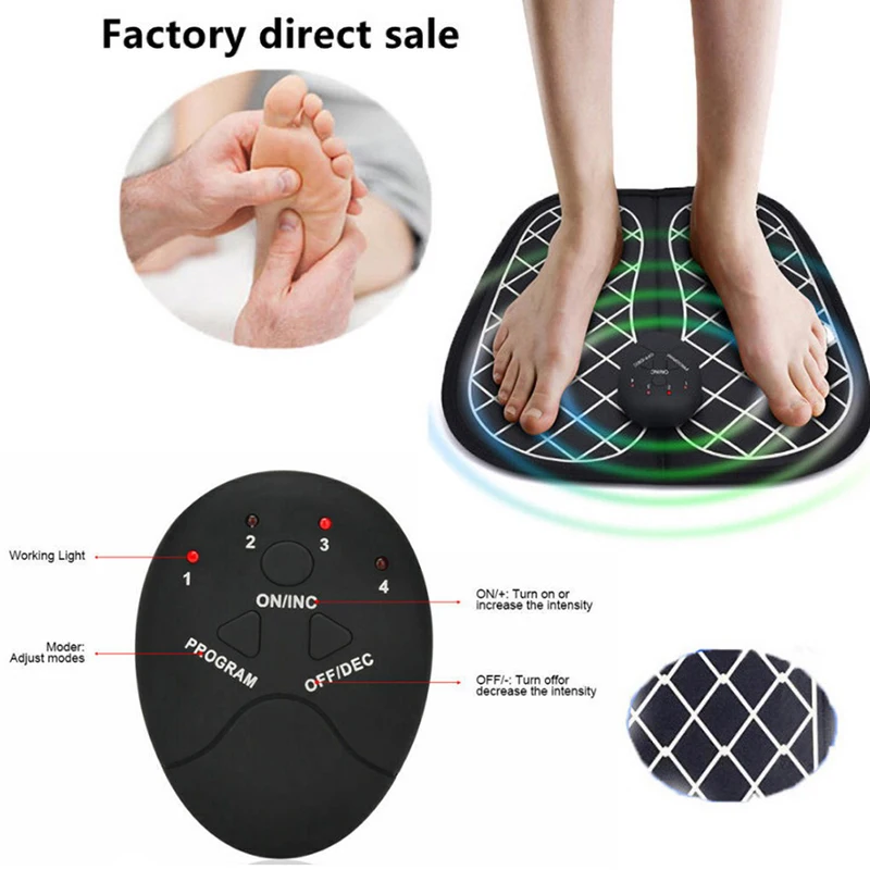 Массаж ног массажер стимулятор мышц коврик для Массажный улучшает