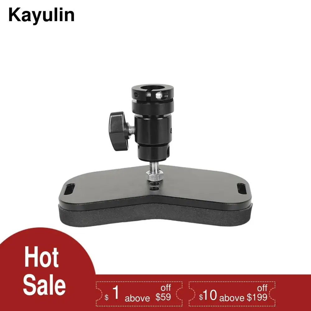 

Kayulin Steady Shoulder Mount /Mini Shoulder Pad Chest Pad With 15mm Rod Mount Ball Head For Dslr Camera Shoulder Mount Rig