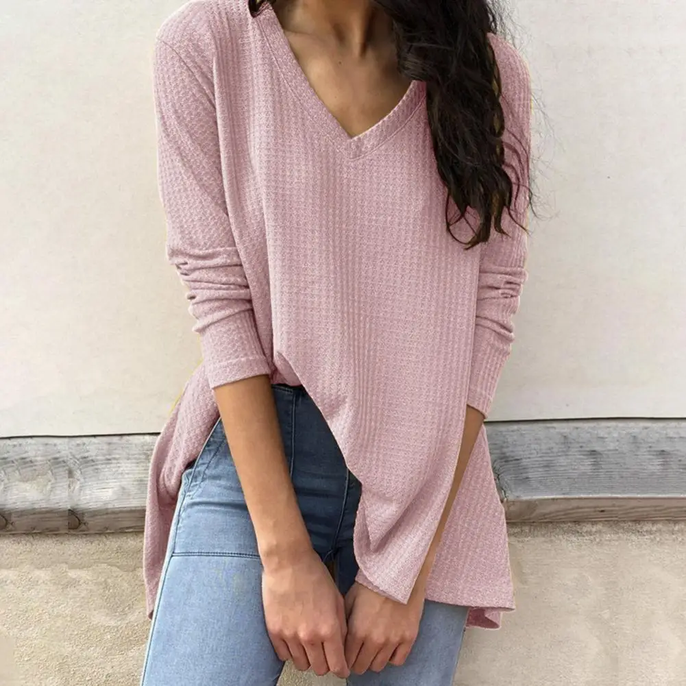 

Популярный элегантный пуловер свободного кроя, женская футболка свободного кроя