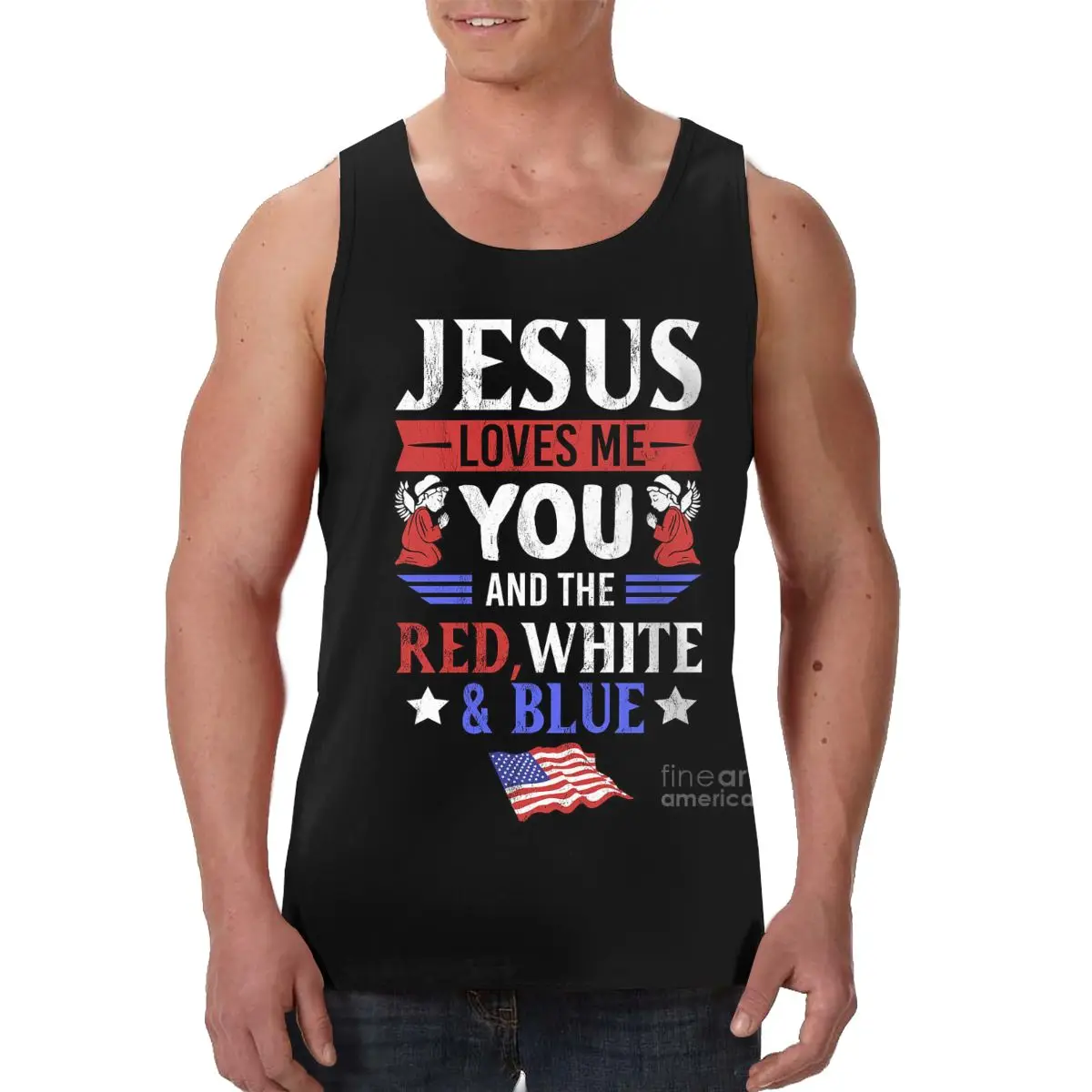 

I Love Jesus Gym Tank Top Men Fitness Clothing Mens Bodybuilding Tank Tops Summer Gym Clothing for Male Sleeveless Vest Shirts