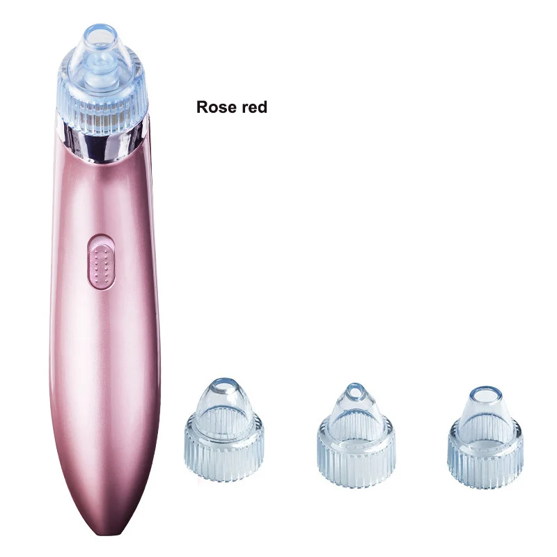 01 Rose red Черный уход за кожей пор вакуумное Удаление прыщей вакуум Очищение лица спа для лица Кожа ухаживающее косметологическое оборудование Уход за лицом - Цвет: 01 Rose red